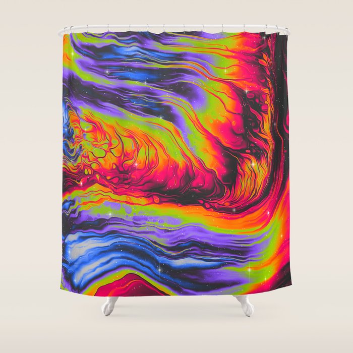 The Perfect Storm Shower Curtain Gallery Image 1