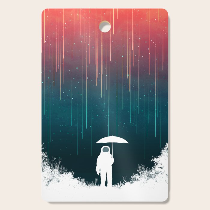 Meteoric rainfall Cutting Board Gallery Image 1