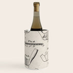 Golf Clubs Patent - Golfing Art - Antique Wine Chiller Gallery Image 1