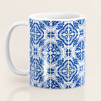 Mediterranean Tile Pattern Portuguese Azulejos Art Coffee Mug Gallery Image 3