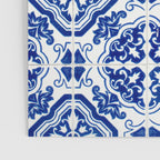 Mediterranean Tile Pattern Portuguese Azulejos Art Poster Gallery Image 3