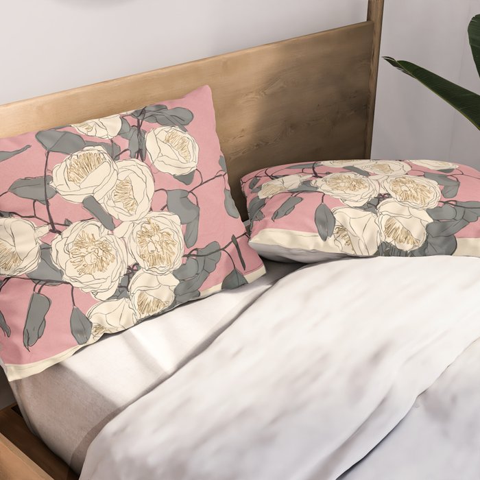 Beautiful Bouquet 07 Pillow Sham Gallery Image 2