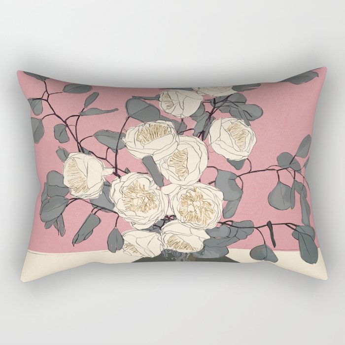 Beautiful Bouquet 07 Rectangular Pillow Gallery Image 2