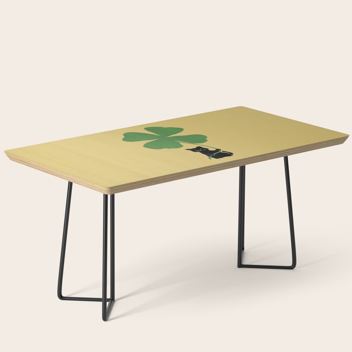 Cat with clover Coffee Table Gallery Image 1