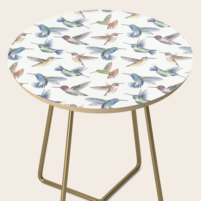 Hummingbirds Side Table Gallery Image 2