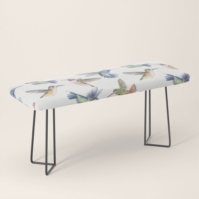 Hummingbirds Bench Gallery Image 1
