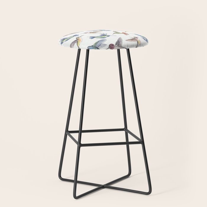 Hummingbirds Stool Gallery Image 1