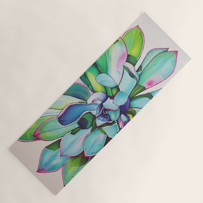 Whispers of the Desert and Cacti Dreams Yoga Mat Gallery Image 1