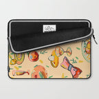 COCKTAILS IN THE GARDEN Laptop Sleeve Gallery Image 2