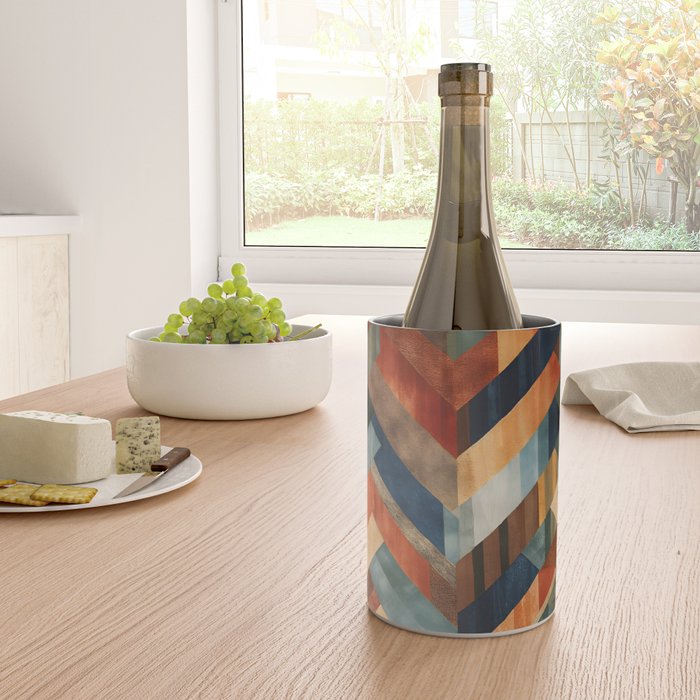 Desert Herringbone Reverie Wine Chiller Gallery Image 4