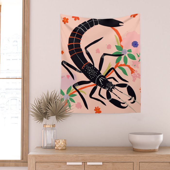 Scorpio Wall Tapestry Gallery Image 2