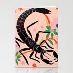 Scorpio Stationery Card Gallery Image 2