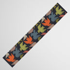 Midcentury Bird Grid (Charcoal) Table Runner Gallery Image 3