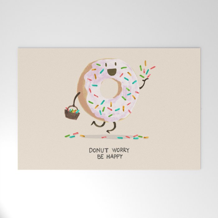 Be Happy Welcome Mat Gallery Image 1