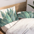 Agave geometrics Pillow Sham Gallery Image 2
