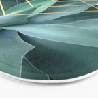 Agave geometrics Bath Mat Gallery Image 3