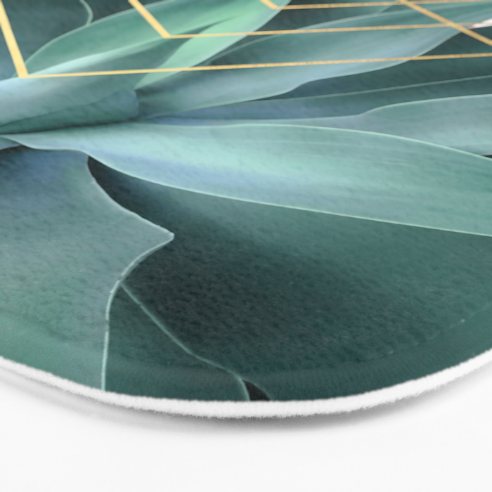 Agave geometrics Bath Mat Gallery Image 3