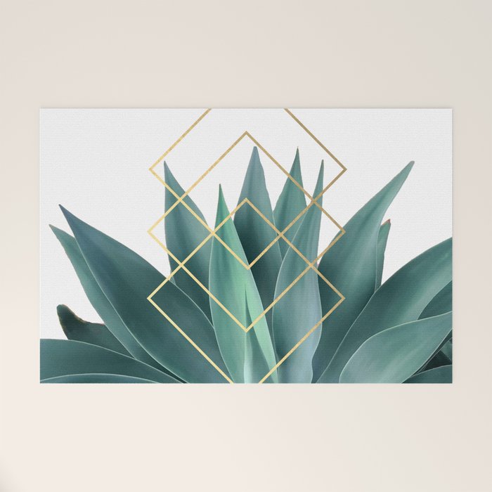 Agave geometrics Welcome Mat Gallery Image 1