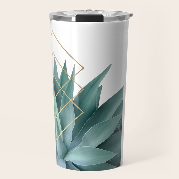 Agave geometrics Travel Mug Gallery Image 1