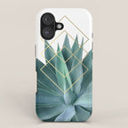 Agave geometrics iPhone Case Gallery Image 1