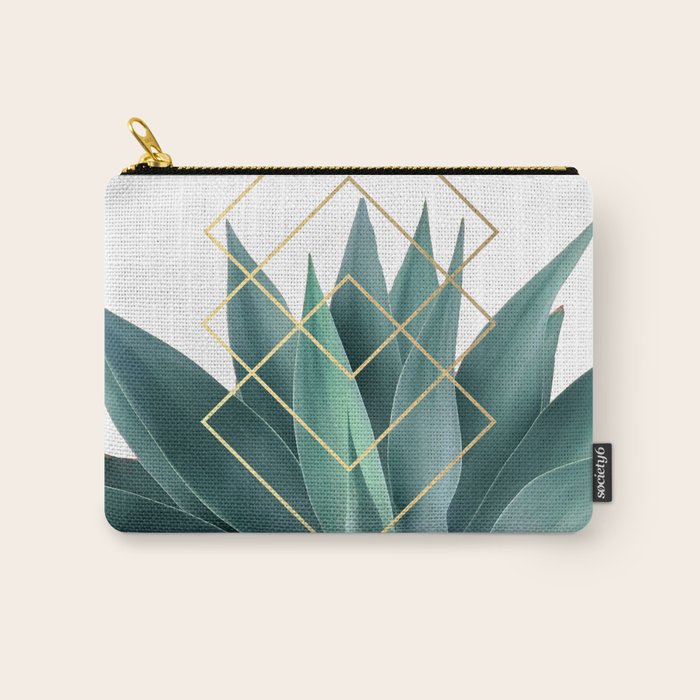 Agave geometrics Carry All Pouch Gallery Image 1