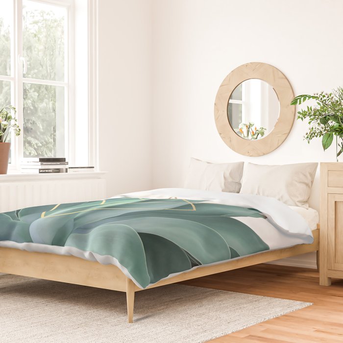 Agave geometrics Duvet Cover Gallery Image 2