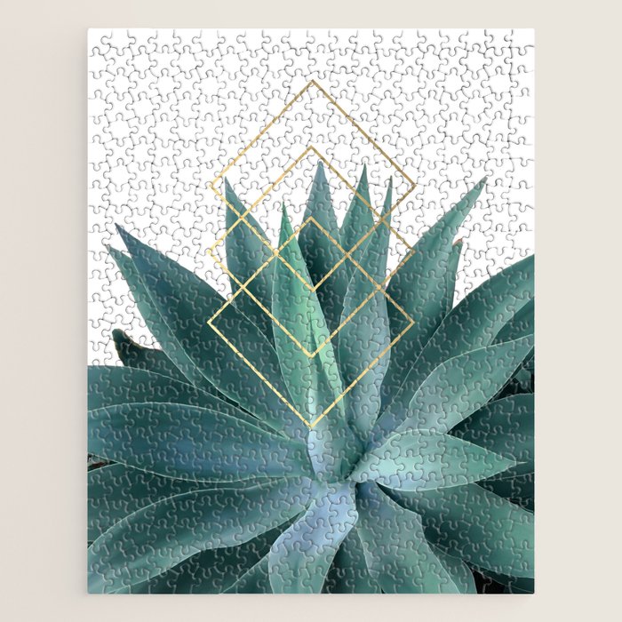 Agave geometrics Jigsaw Puzzle Gallery Image 1