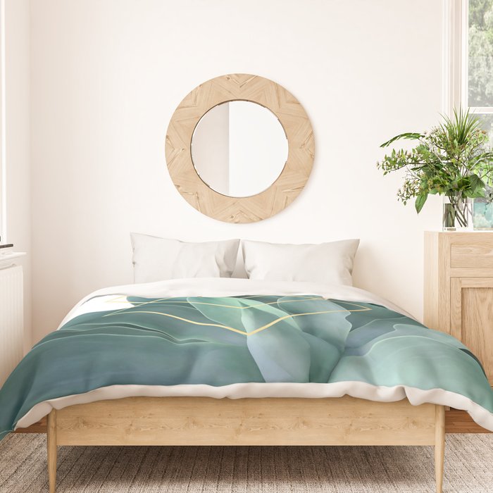 Agave geometrics Duvet Cover Gallery Image 3