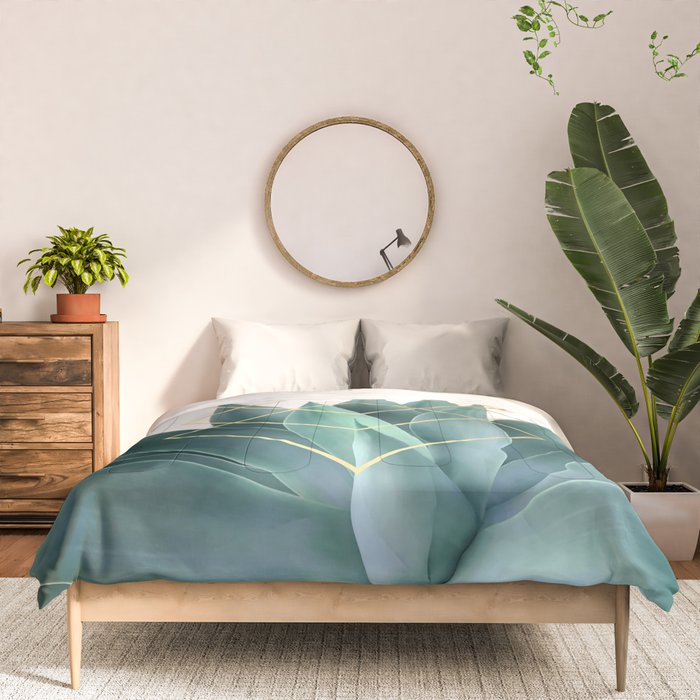 Agave geometrics Comforter Gallery Image 3