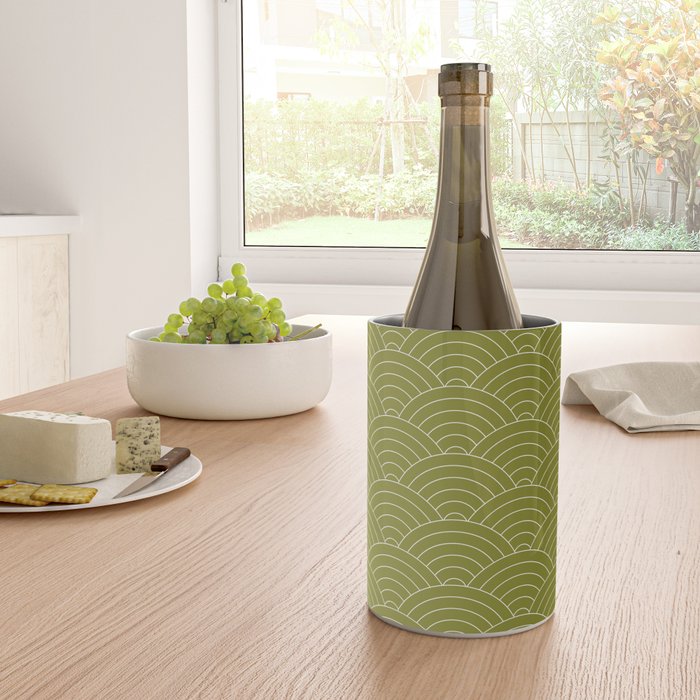 Waves (Matcha) Wine Chiller Gallery Image 4