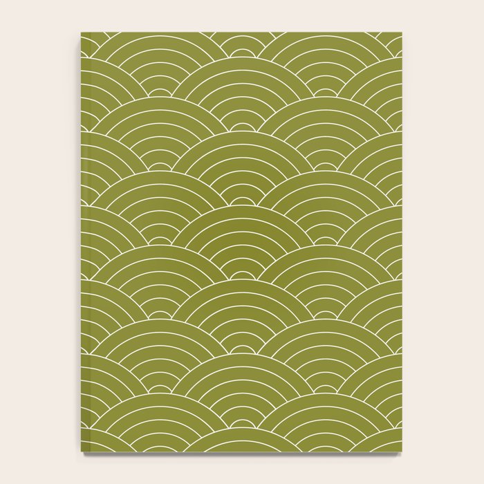 Waves (Matcha) Notebook Gallery Image 4