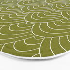 Waves (Matcha) Bath Mat Gallery Image 3