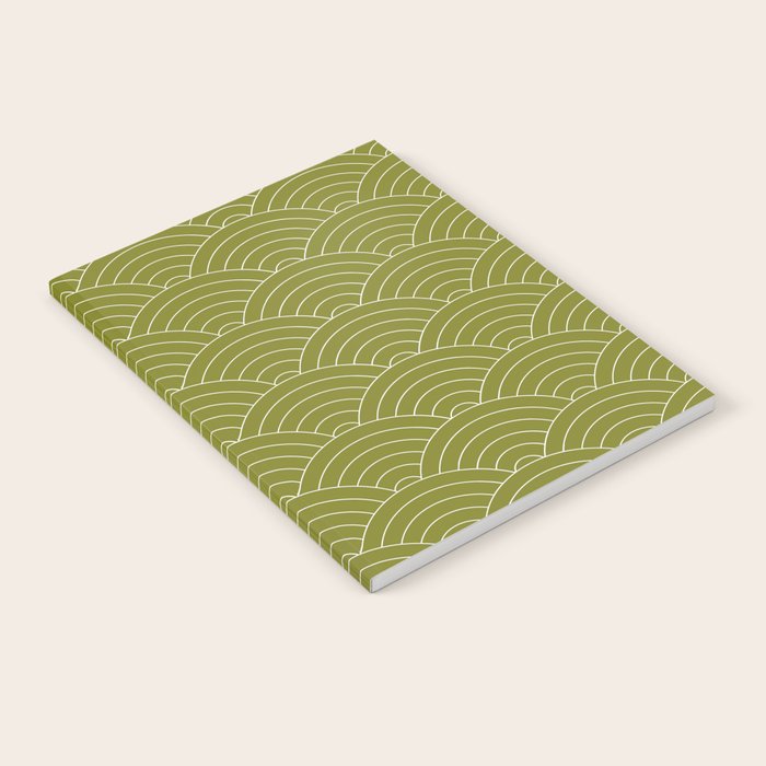 Waves (Matcha) Notebook Gallery Image 2