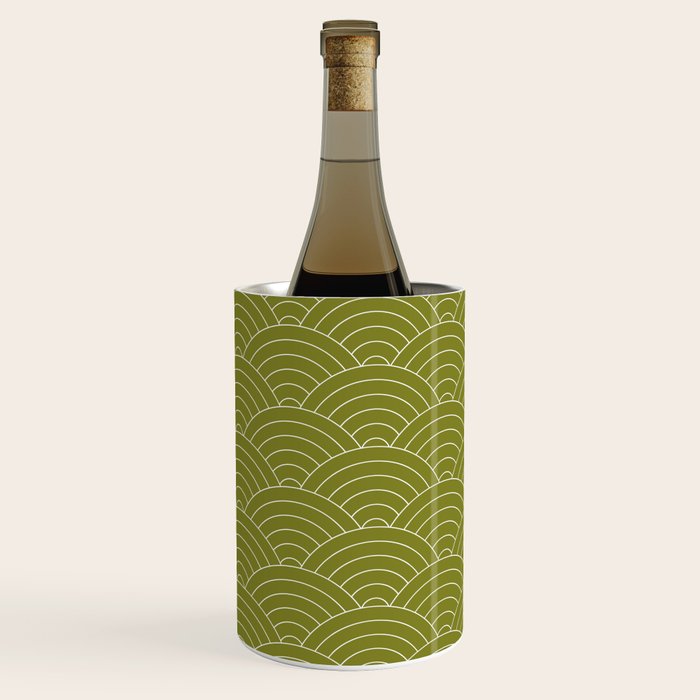 Waves (Matcha) Wine Chiller Gallery Image 2