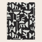 Linocut Tulip Pattern #4 Poster Gallery Image 4