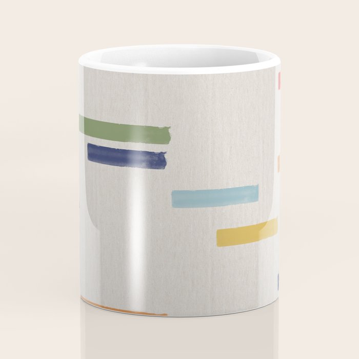 Simple Paper Modernist Art No.1 Coffee Mug Gallery Image 4