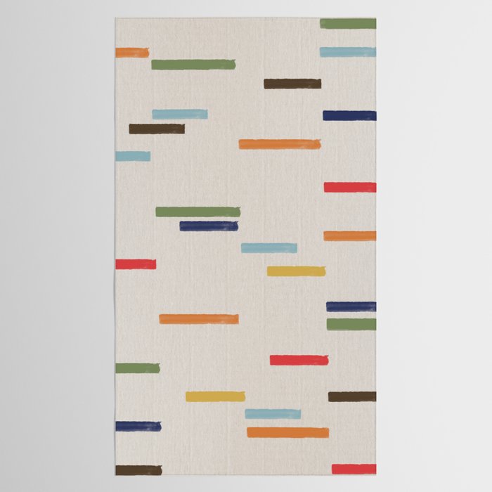 Simple Paper Modernist Art No.1 Tablecloth Gallery Image 2