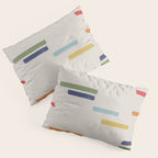 Simple Paper Modernist Art No.1 Pillow Sham Gallery Image 3
