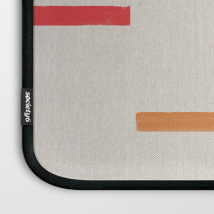 Simple Paper Modernist Art No.1 Laptop Sleeve Gallery Image 3