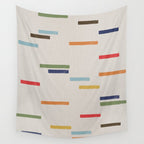 Simple Paper Modernist Art No.1 Wall Tapestry Gallery Image 4