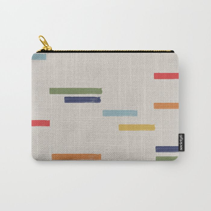 Simple Paper Modernist Art No.1 Carry All Pouch Gallery Image 1