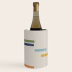 Simple Paper Modernist Art No.1 Wine Chiller Gallery Image 1