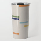 Simple Paper Modernist Art No.1 Travel Mug Gallery Image 1