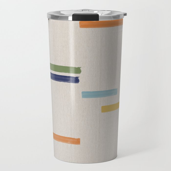 Simple Paper Modernist Art No.1 Travel Mug Gallery Image 1