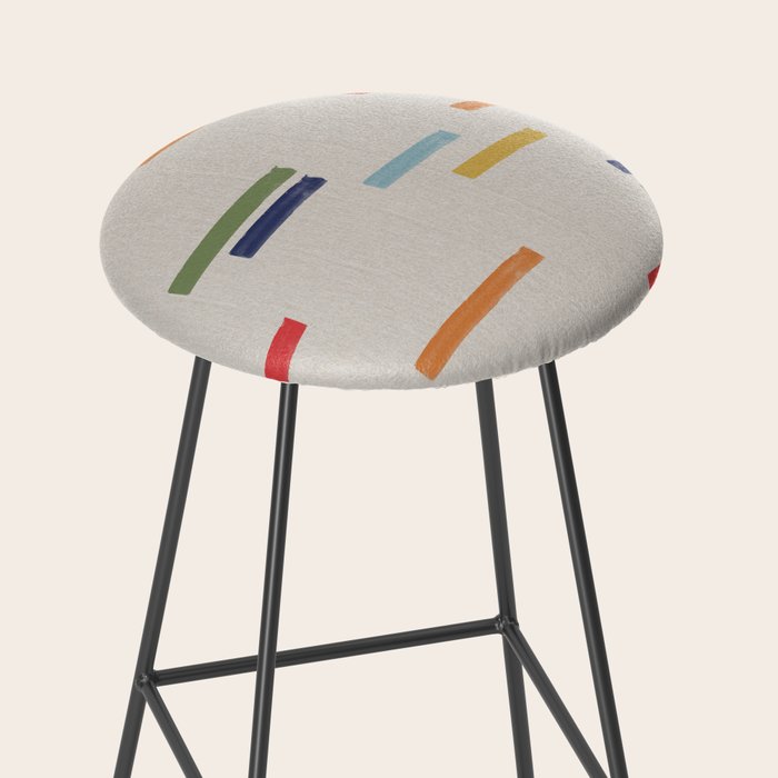 Simple Paper Modernist Art No.1 Stool Gallery Image 2