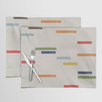Simple Paper Modernist Art No.1 Placemat Gallery Image 1