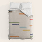 Simple Paper Modernist Art No.1 Duvet Cover Gallery Image 6