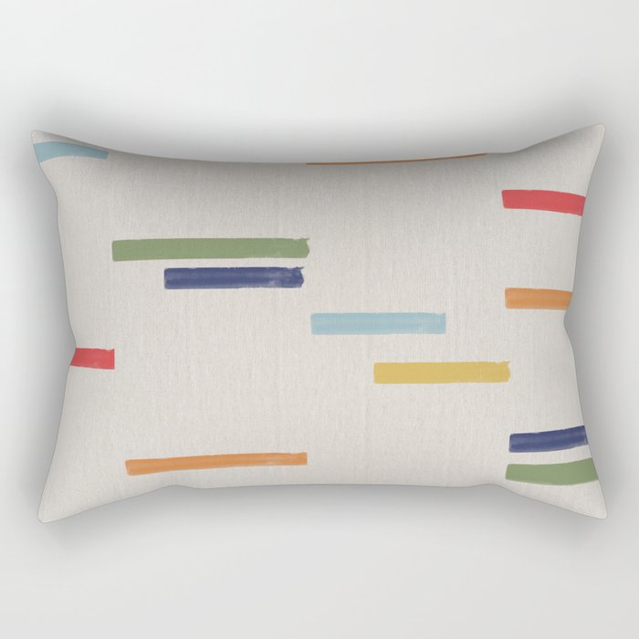 Simple Paper Modernist Art No.1 Rectangular Pillow Gallery Image 1