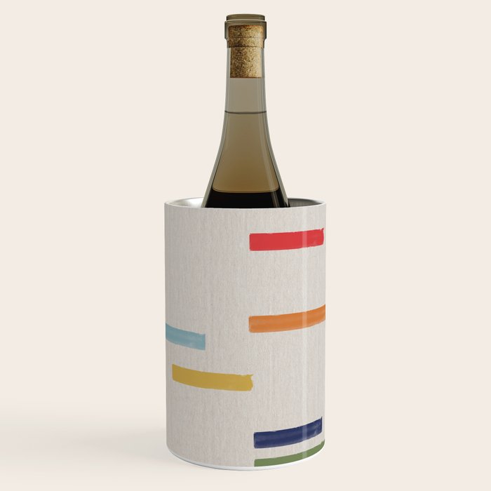 Simple Paper Modernist Art No.1 Wine Chiller Gallery Image 3