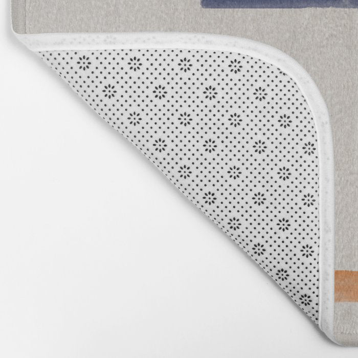 Simple Paper Modernist Art No.1 Bath Mat Gallery Image 2